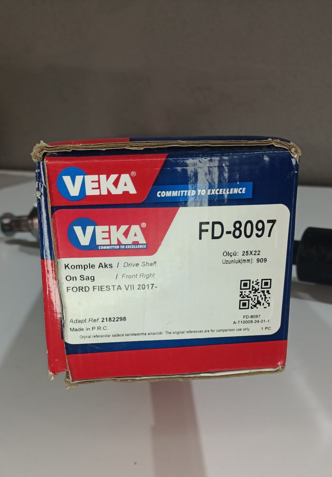 VEKA Drive Shaft Front Right 05 to 12 HYDA Driveshaft For Ford Focus Mk2 ST 2.5