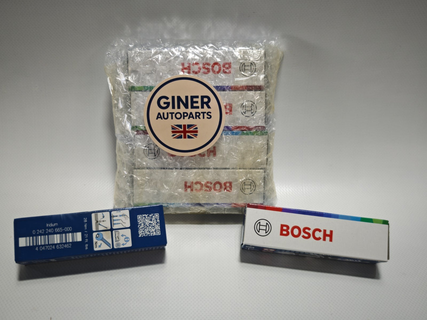 Bosch Spark Plugs Set 4x 03C905601A 03C905601B 03F905600 03F905600A 0242240665