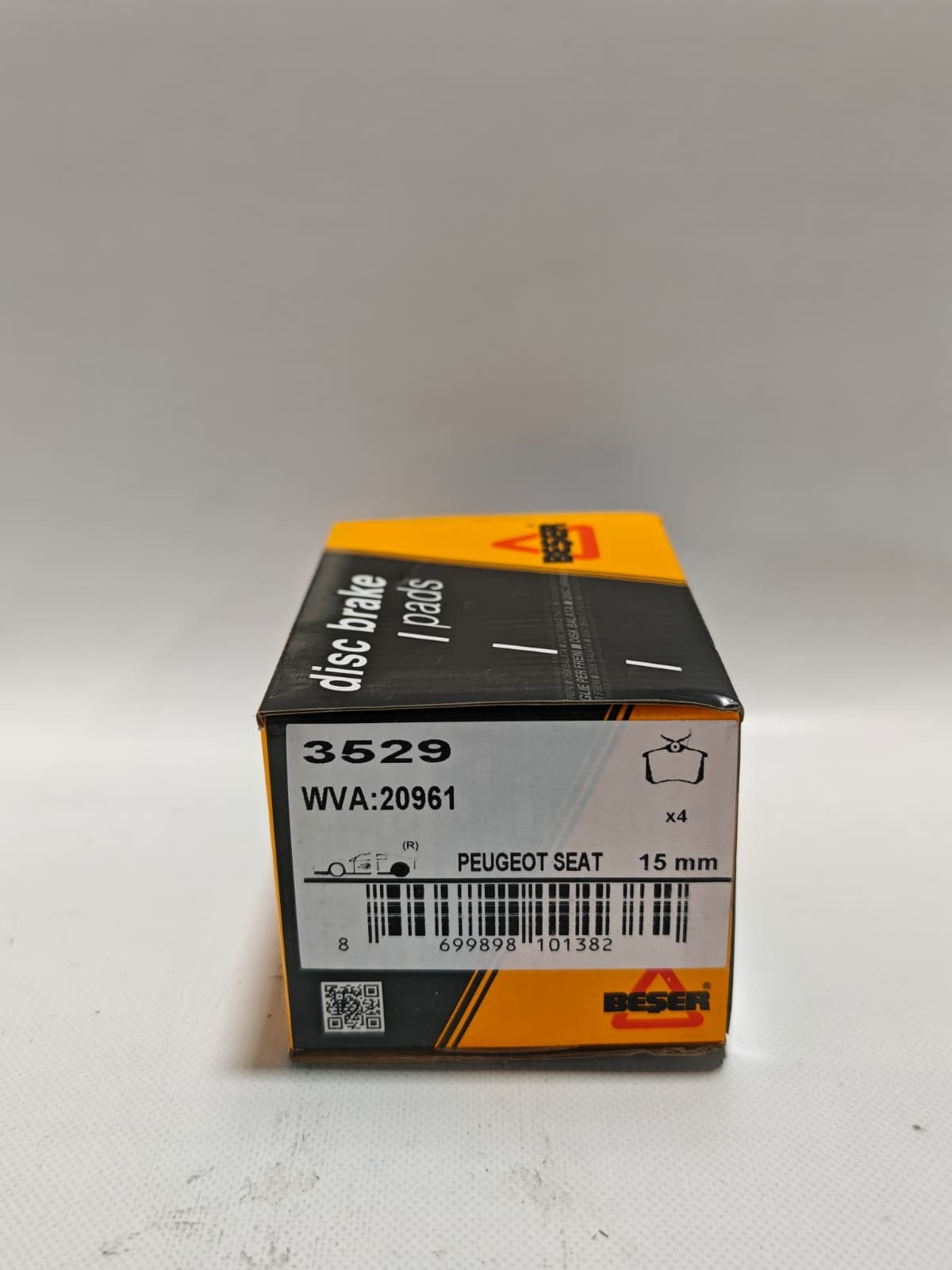 BESER Brake Pads Set Rear 1H0698451B 1H0698451C 1J0698451C 191698451 For Audi