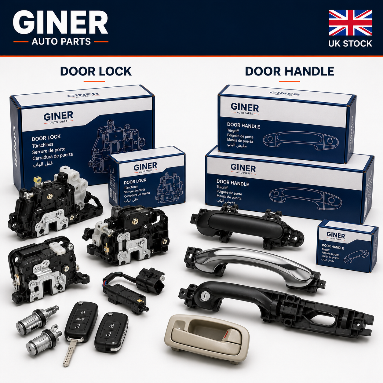 Door Lock & Door handle