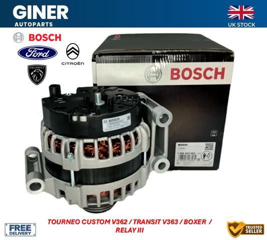 BOSCH Alternator For 2011-2018 Ford Transit FWD MK7 MK8 CUSTOM TOURNEO 2.2 D