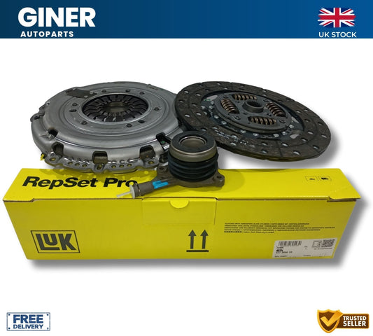LUK Clutch Kit 3pc Cover+Plate+CS For 19-20 Ford Ranger TKE 2.0 EcoBlue 4x4