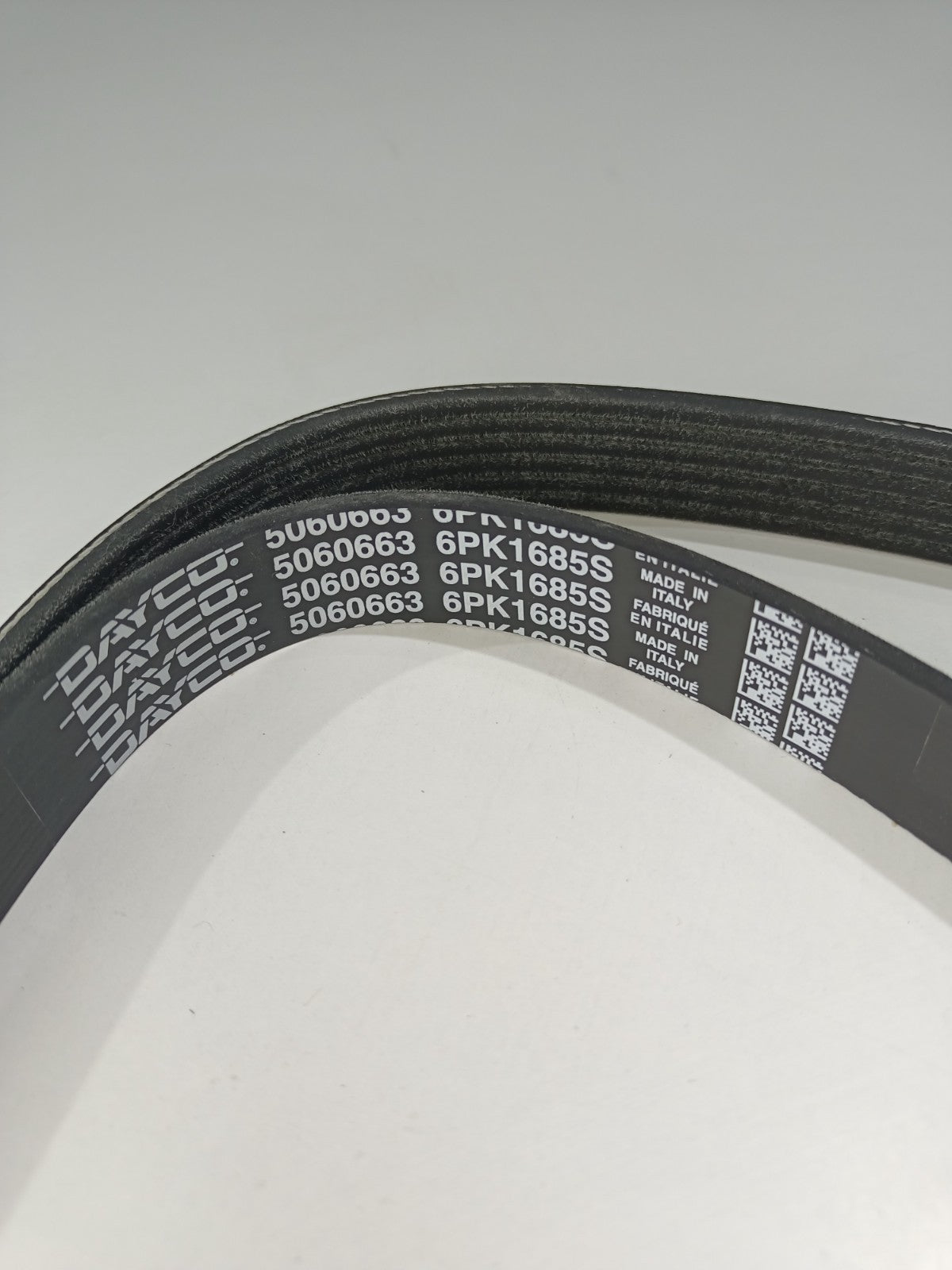 6 Rib Multi V Drive Belt 6PK1685 Dayco 078903137F 11287795601 5184647AB 1127235