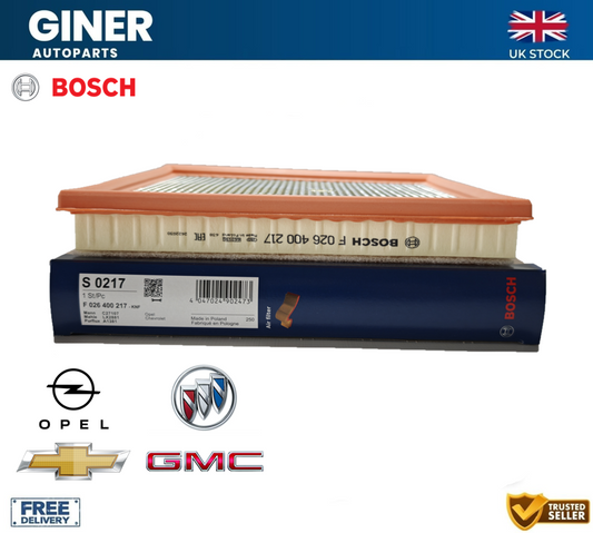 Bosch Air Filter fits VAUXHALL ASTRA J 2009-2020 13272719 834126 Quality New