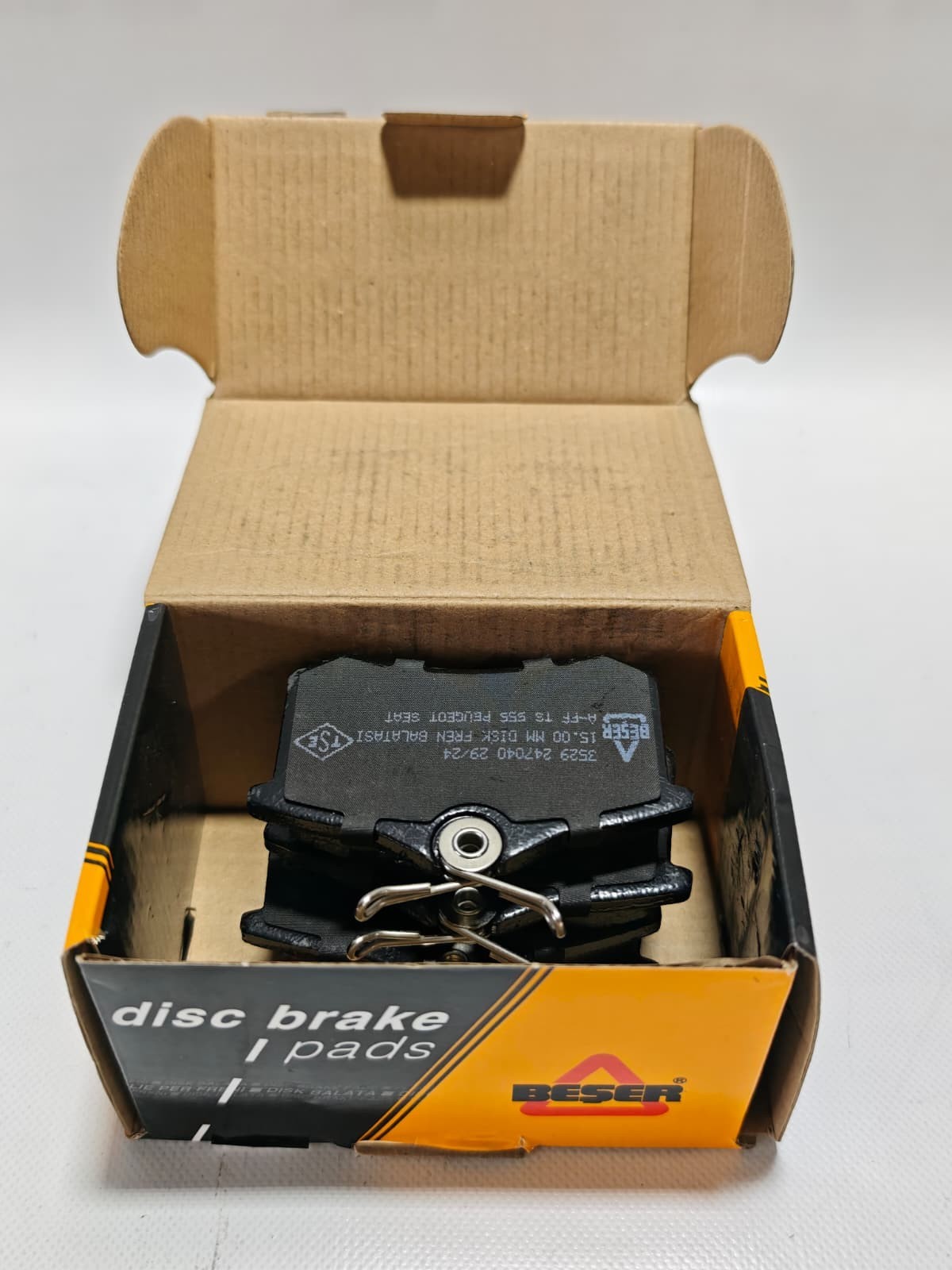 BESER Brake Pads Set Rear 1H0698451B 1H0698451C 1J0698451C 191698451 For Audi
