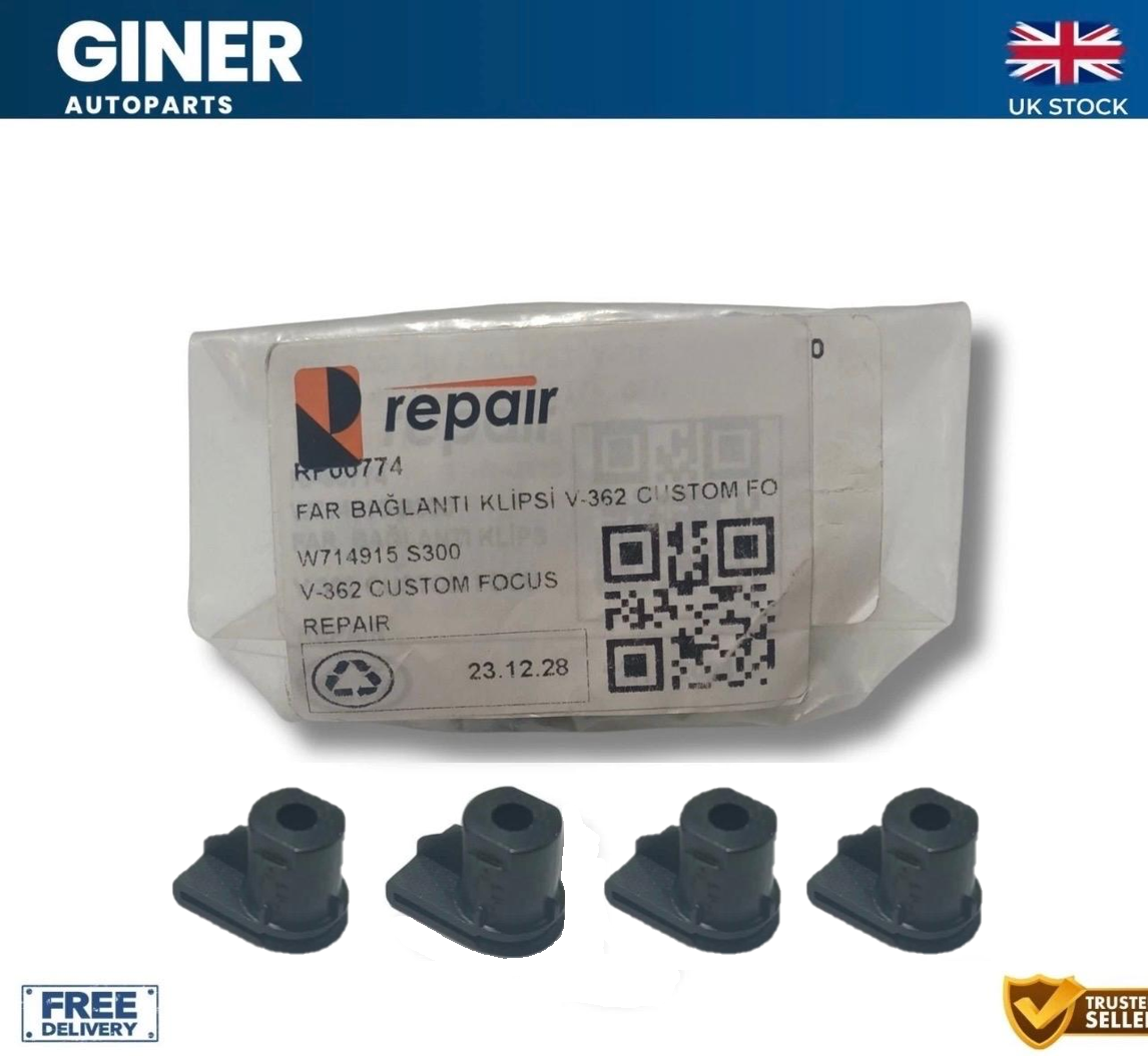 Headlamp Nut Front Set Of 4 For 2010+ON Ford C-Max MK2 1681392 W714915S300