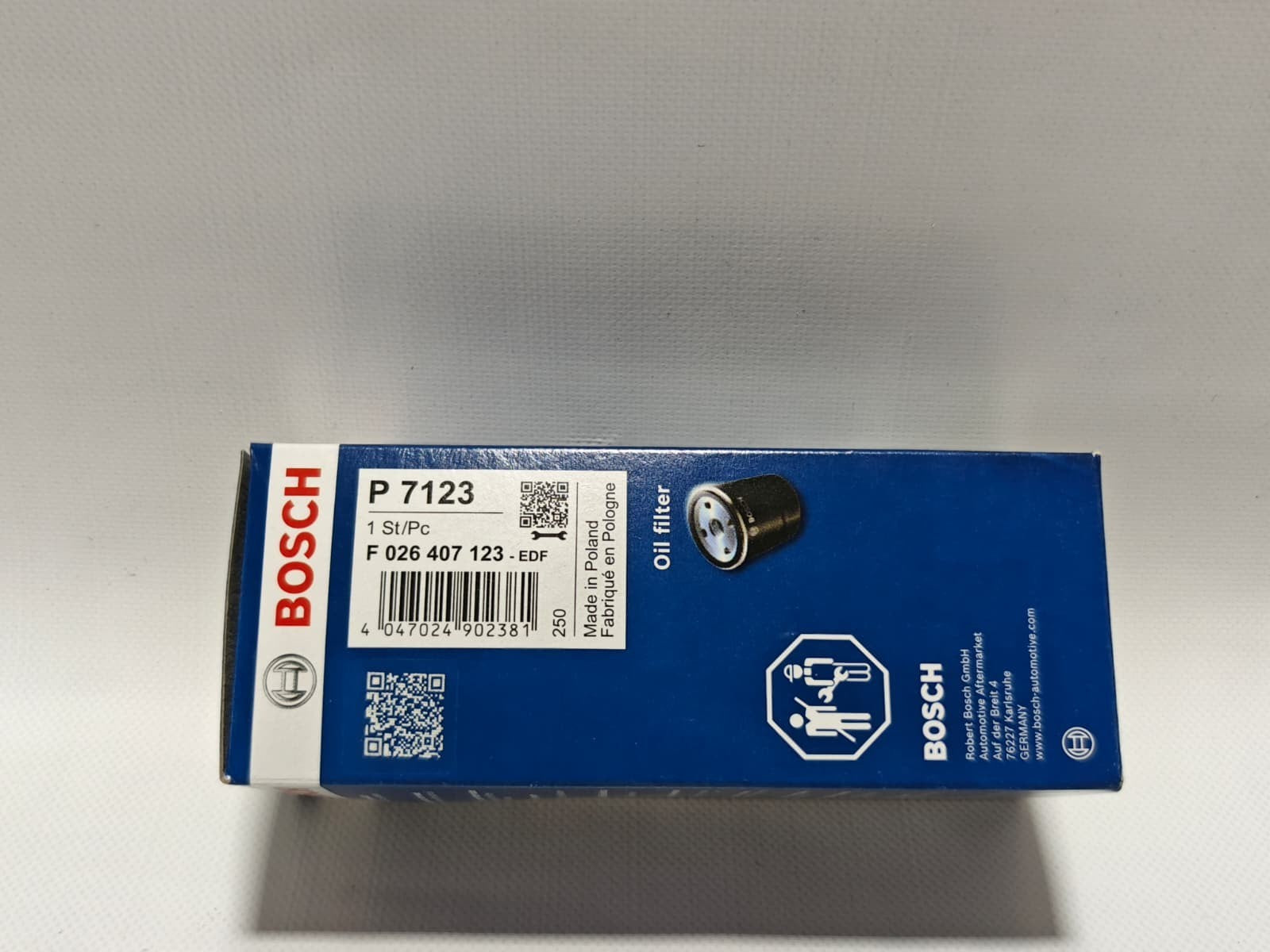 Bosch Oil Filter F026407123 11428507683 0412WA010 04152WA010 P7123 Quality New