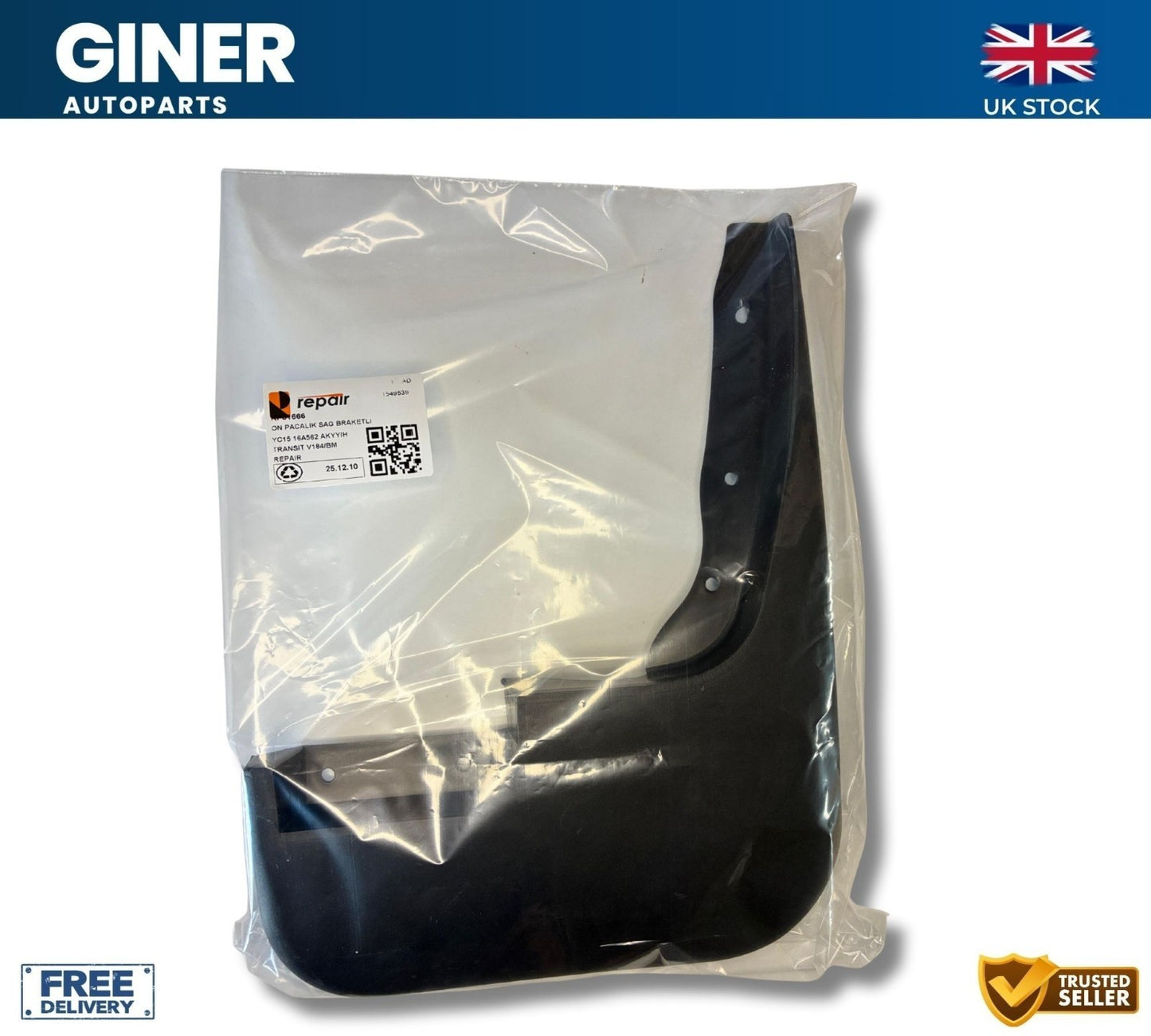 REPAIR Genuine Front Left Mud Flap Guard For 2000-2014 Ford Transit Mk7 4056003