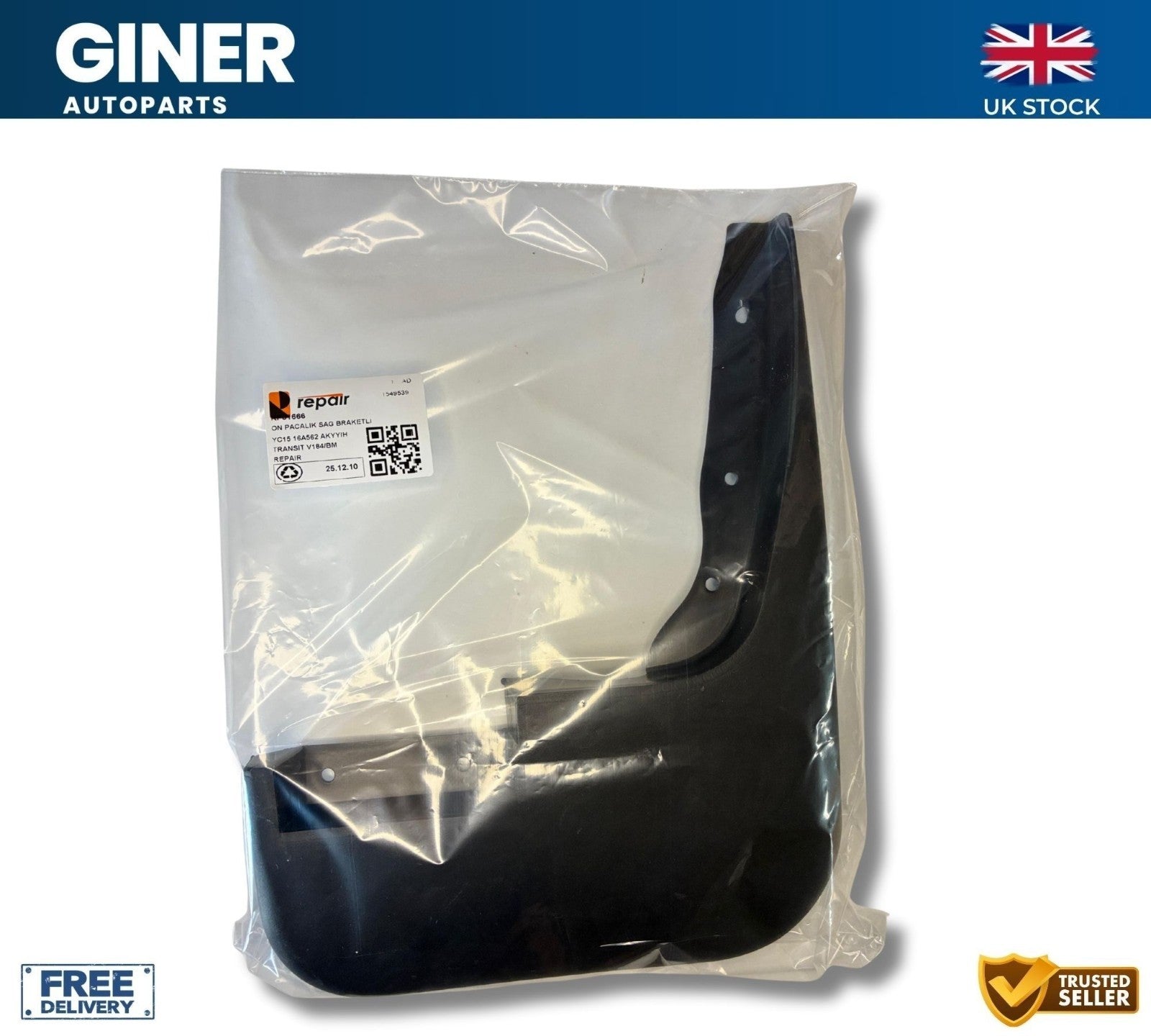REPAIR Genuine Front Left Mud Flap Guard For 2000-2014 Ford Transit Mk7 4056003