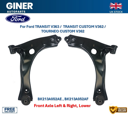 Wishbone / Suspension Arm Front Left & Right Track Control 1763702 1791958