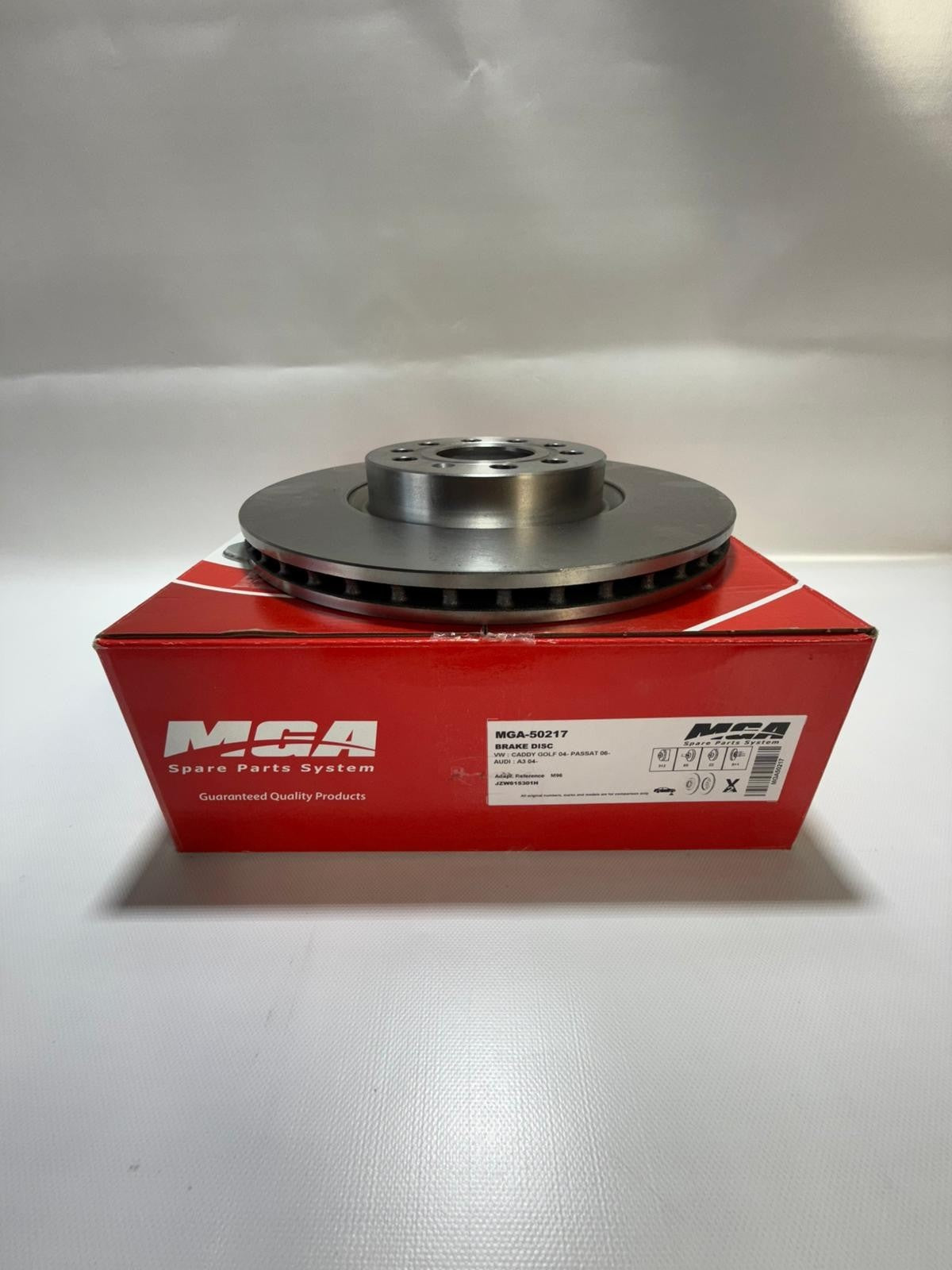 MGA Set 2x Brake Discs Pair Vented Front 312mm 24384 JZW615301H 1K0615301AA New