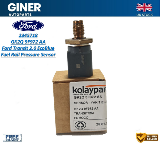 Genuine Ford Transit 2.0 EcoBlue Fuel Pressure Sensor 2016- 2345718 GK2Q9F972AA