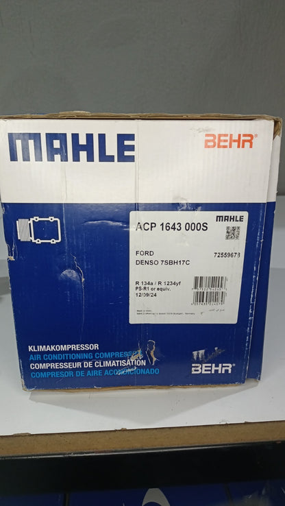 Mahle Air Conditioning Compressor For Ford Galaxy Mondeo S-Max / Fiesta MK6