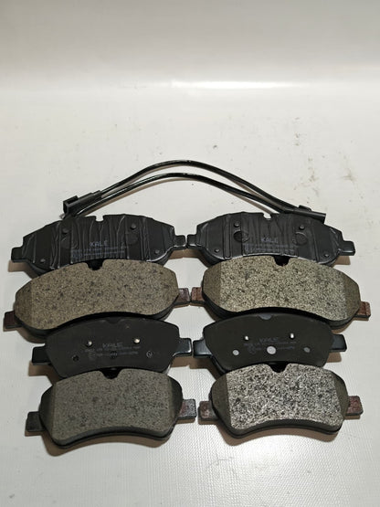For Ford Transit Custom + Mk8 2.0 2.2 TDCI Front & Rear Brake Pads Wear Leads
