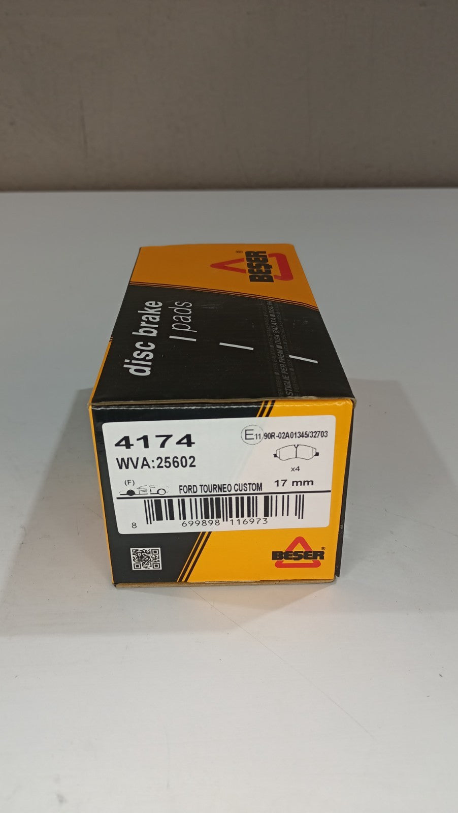 BESER Front Brake Pads Transit Set Kit For Ford 1 916 326 Febi 16955