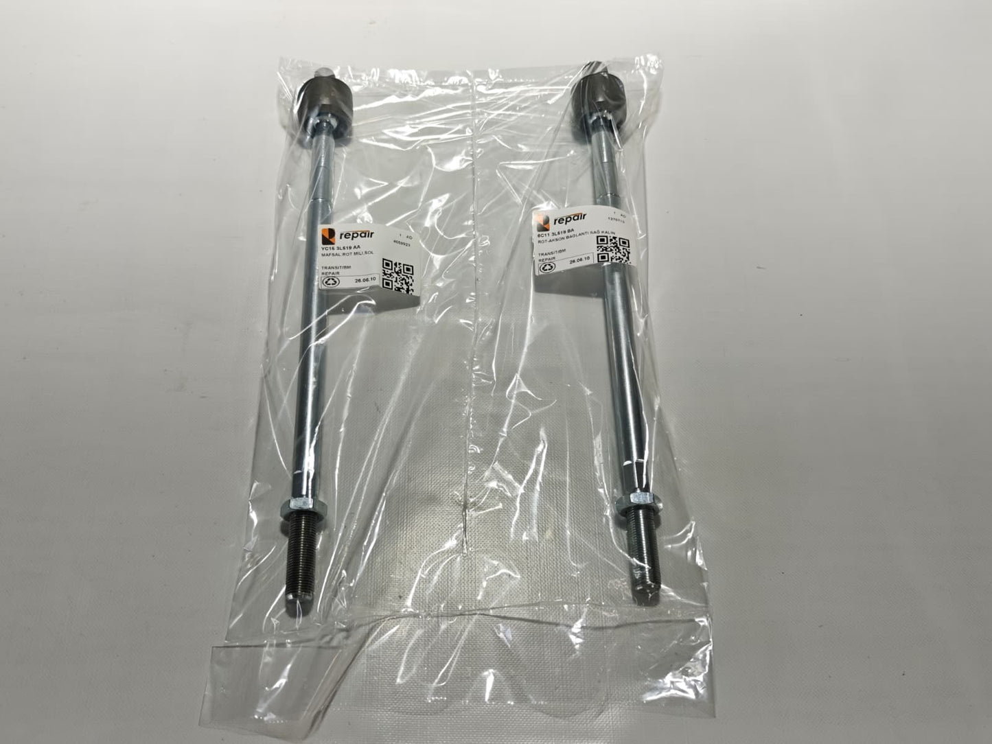 Tie Rod x 2 For Ford Transit Mk6 Mk7 2000 - 2014 YC153L519AA 6C113L519BA 1370710