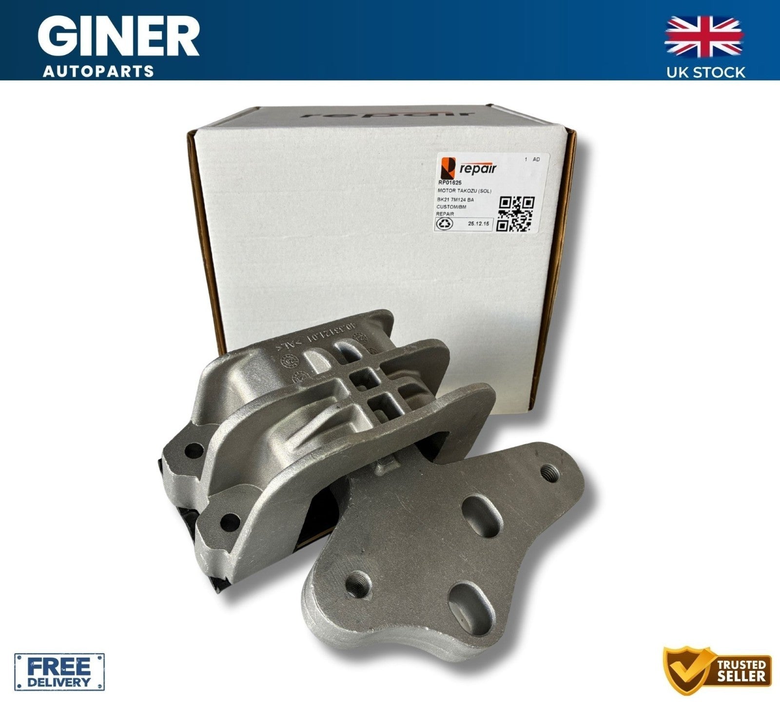 REPAIR Front Left Engine Mounting For Ford Transit MK8 Custom FWD 2.2 TDCI