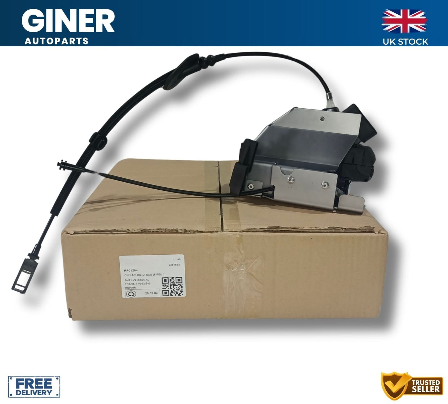 REPAIR Door Lock For 2015  Ford Transit Custom V362 Van FY FZ Onwards V25850099