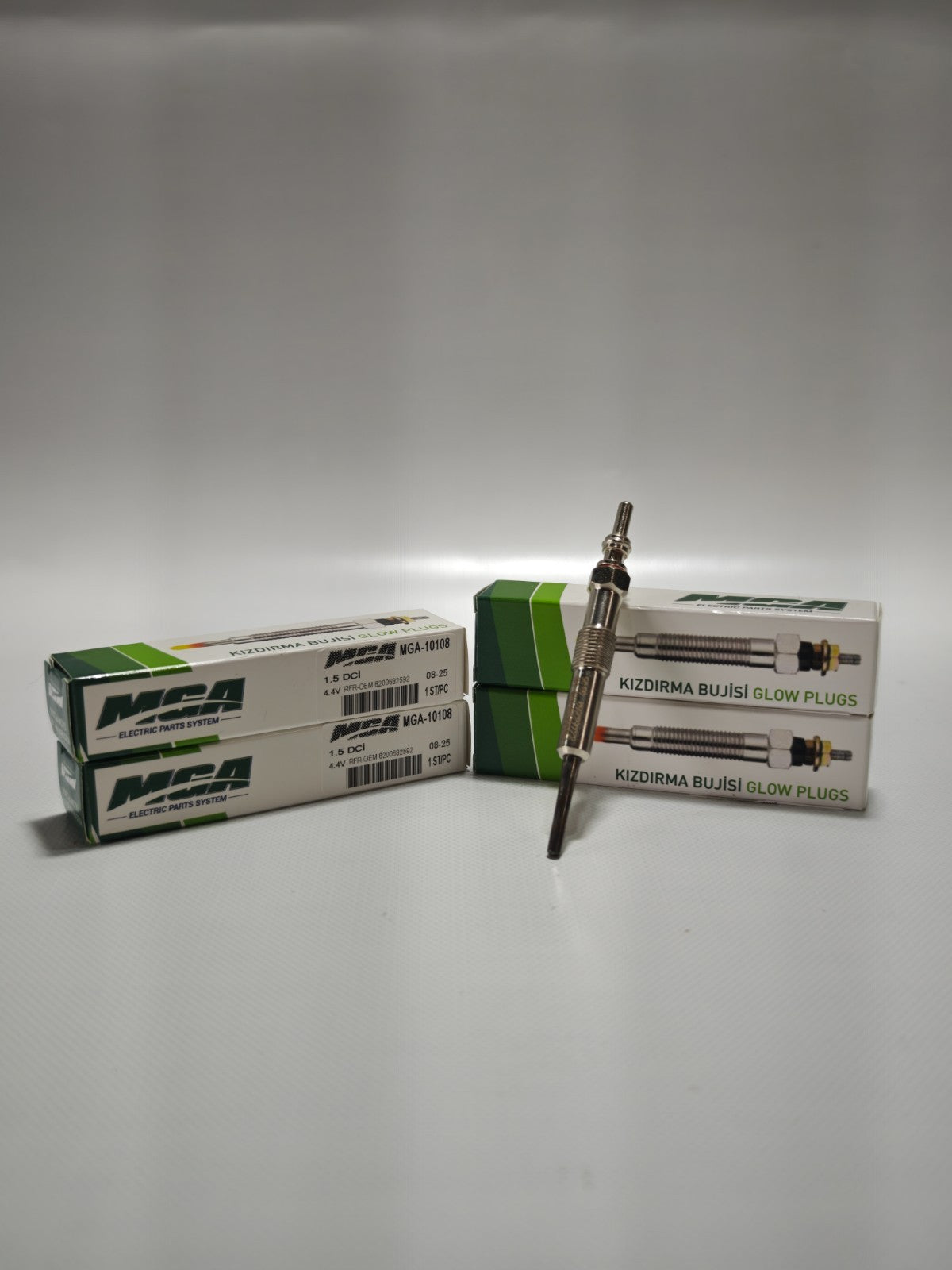 MGA Glow Plugs Set 4x A4151590001 4151590001 1106500Q0E 8200682592 110654876R