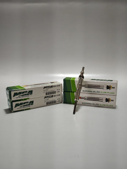 MGA Glow Plugs Set 4x A4151590001 4151590001 1106500Q0E 8200682592 110654876R