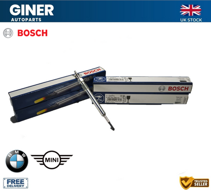 Bosch Glow Plugs Set 4x 0250603006 12230035934 12230038490 12237803368 GLP173