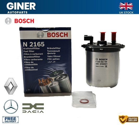 Fuel Filter For RENAULT CLIO Mk4 1.5D 12 - 19 Bosch 164005420R High Quality