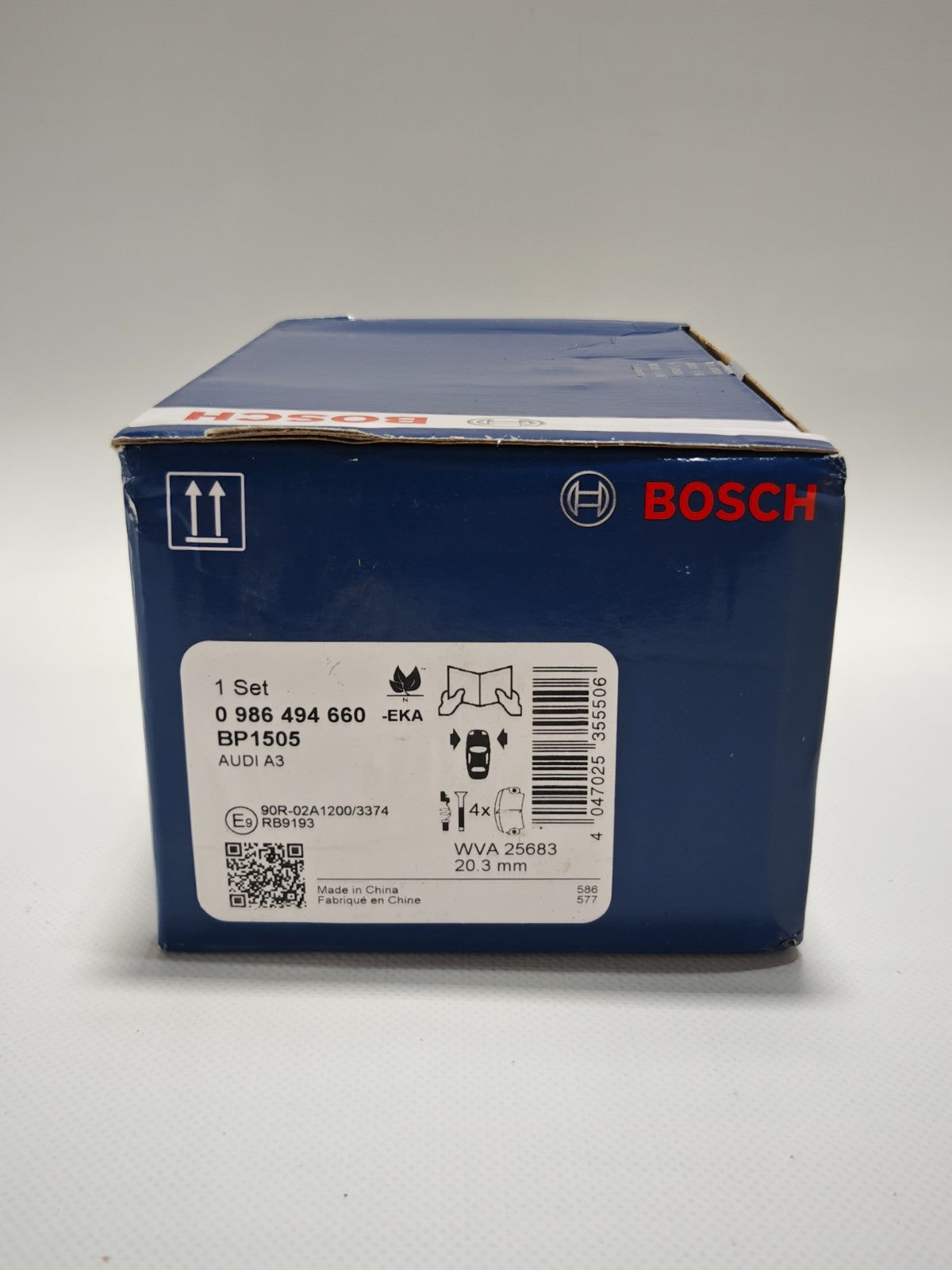 Bosch Brake Pads Set Front 0986494660 2K5698151 JZW698151AN 2K5698151A BP1505