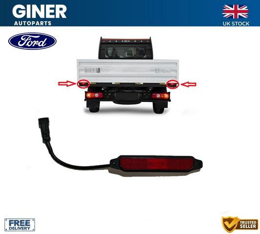 Led Rear Marker Light Lamp 1843197 For 14- Ford Transit MK8 Tipper / Chassis Cab