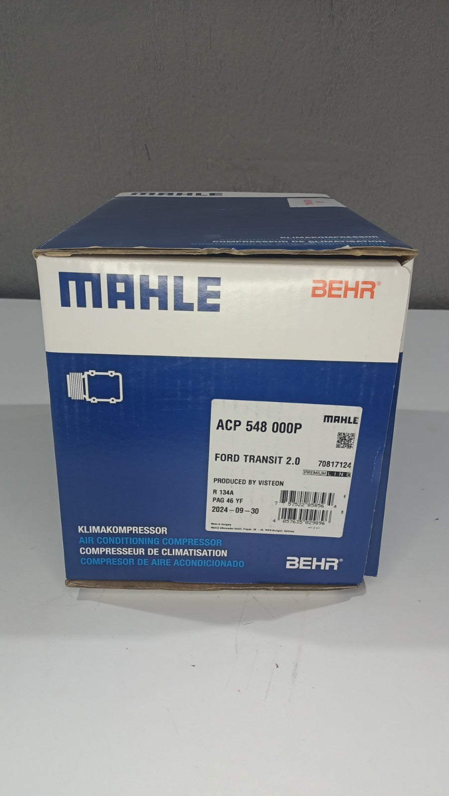 Mahle Original Air Conditioning Compressor For Ford Transit - ACP548000P
