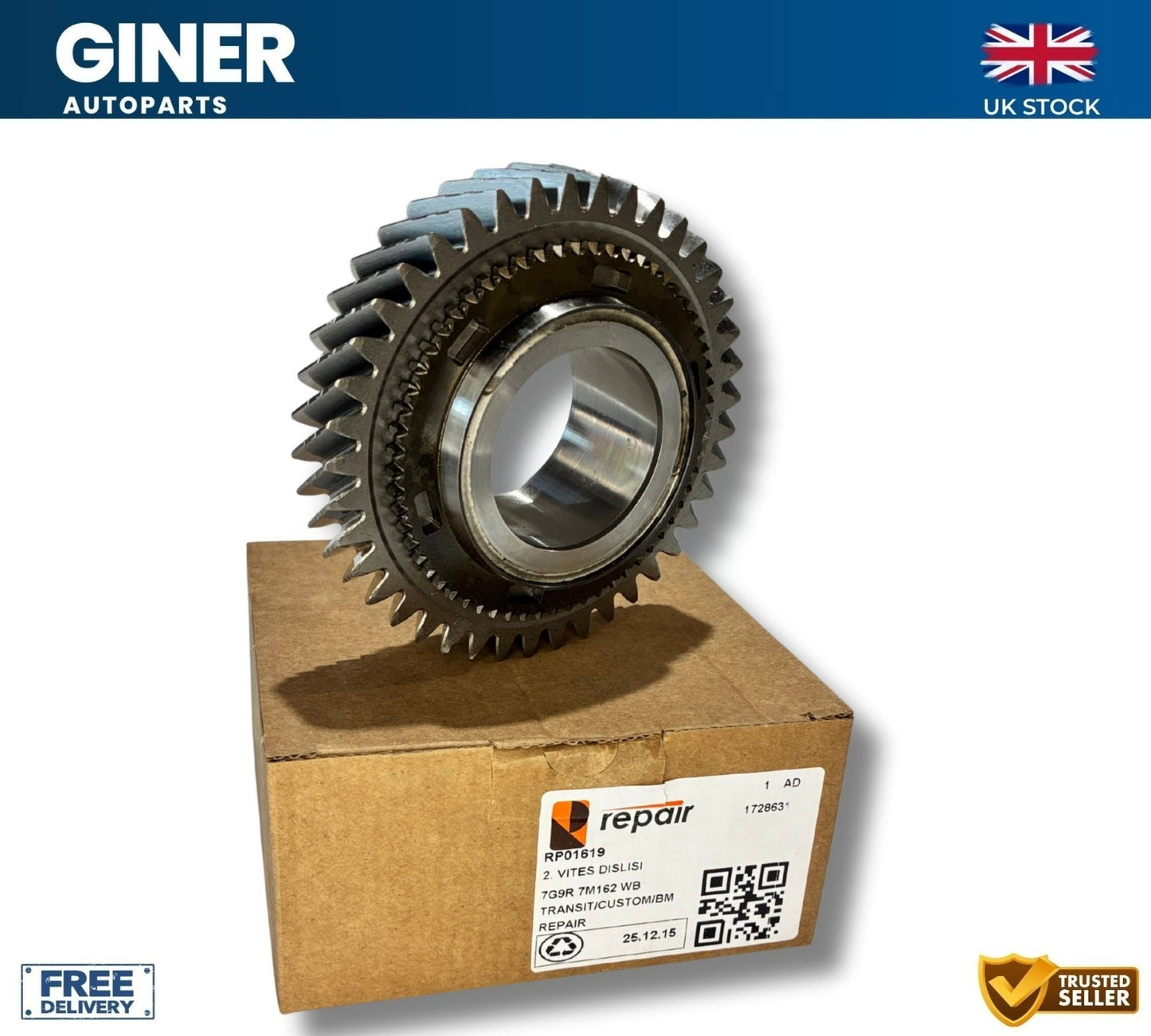 REPAIR RP01619 For Ford Mainshaft 2nd Speed Gear 1729446 - 7G9R-7M162-WB