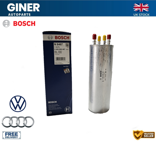 Bosch Fuel Filter 0450906467 7H0127401 7H0127401A 7H0127401B 7H0127401F N6467