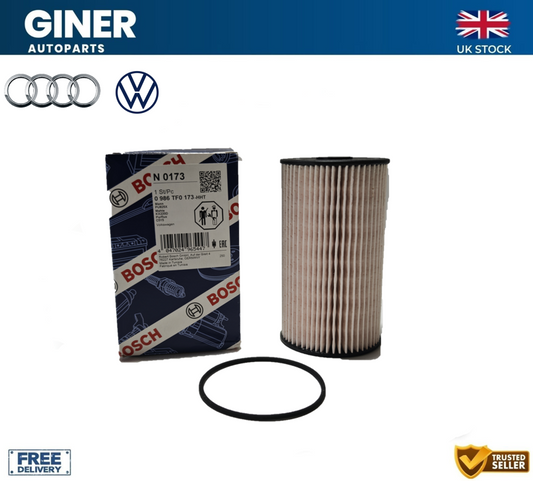Fuel Filter 0986TF0173 Bosch 3C0127177 3C0127434 Genuine Top Quality For Audi/VW