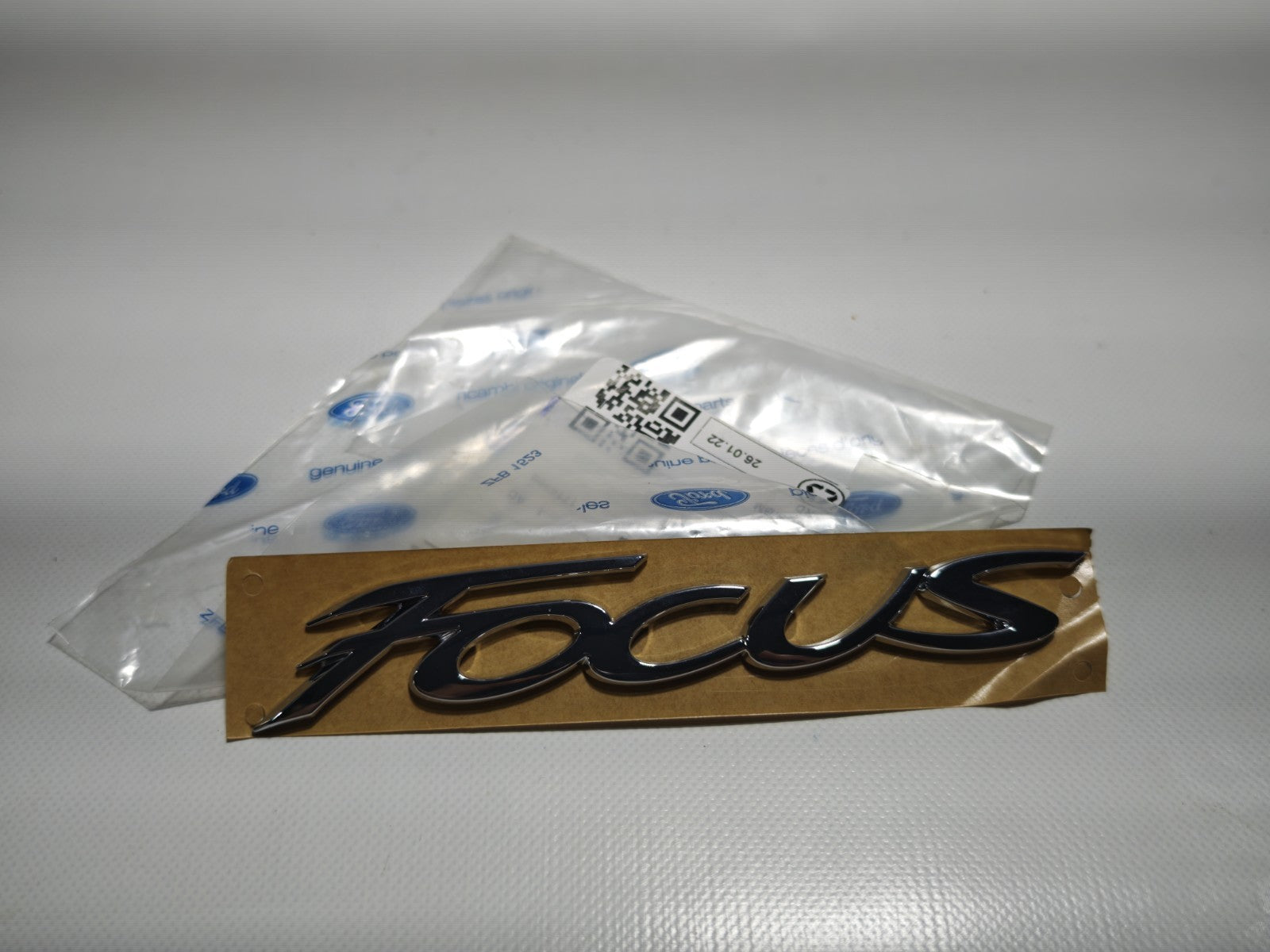 Genuine FORD FOCUS BOOT BADGE Rear Emblem III Mk3 2011-17 Zetec ST 1714989 New