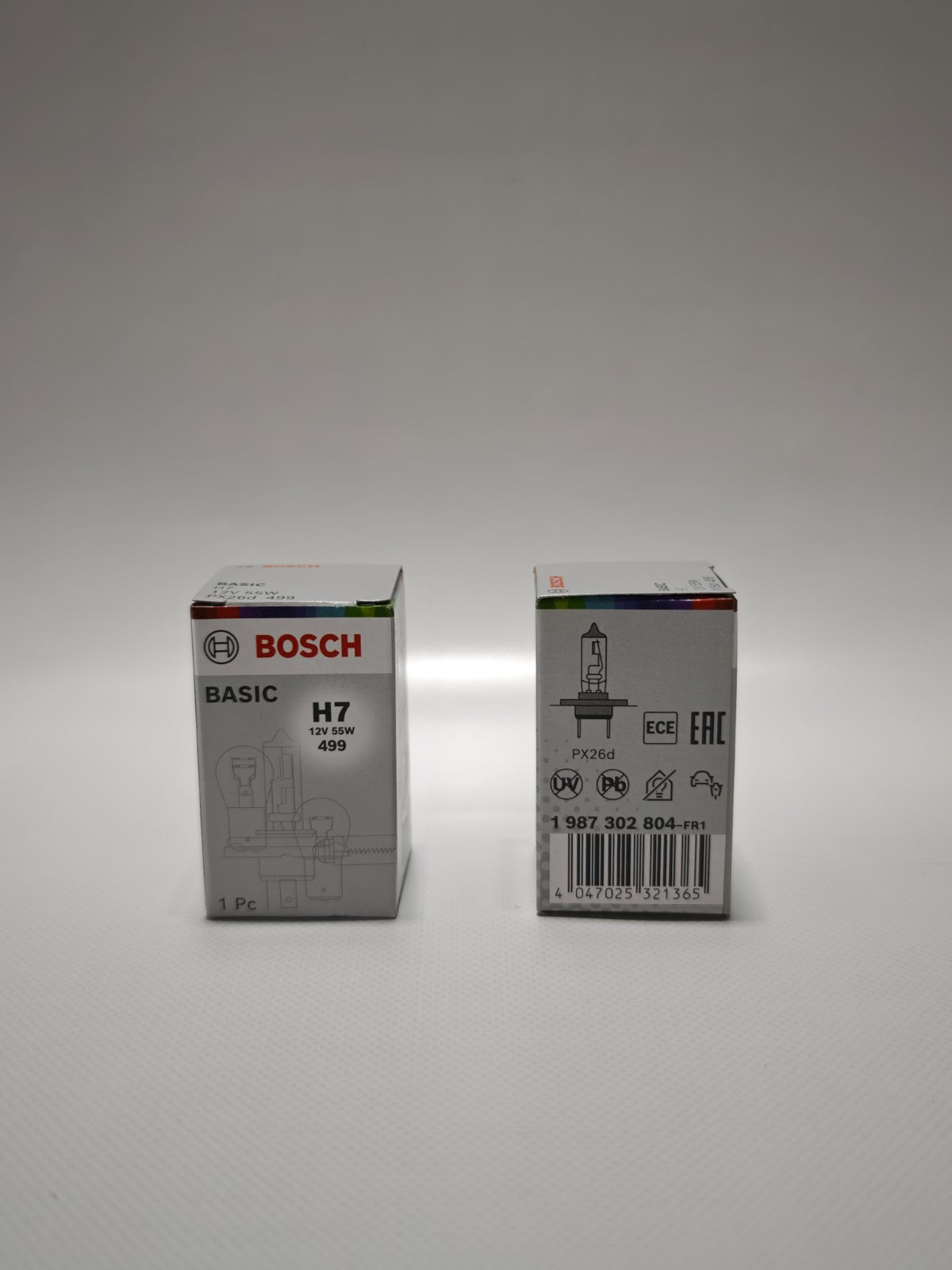 Bosch 2x H7 12V Genuine ECO Headlamp BULB For Ford / BMW / Mercedes / Land Rover