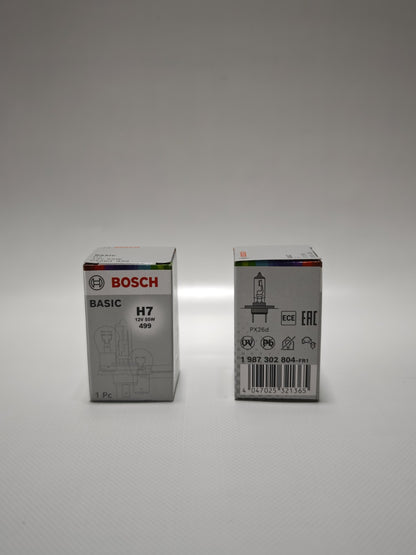 Bosch 2x H7 12V Genuine ECO Headlamp BULB For Ford / BMW / Mercedes / Land Rover