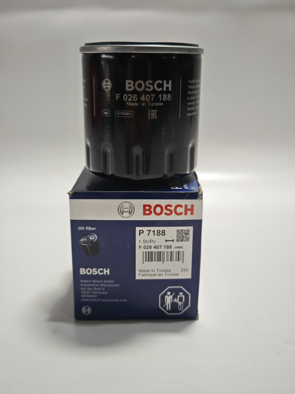 Bosch Oil Filter For FORD TRANSIT CUSTOM V362 TDCi 2.2D 12 to 17 BK2Q6714AA New