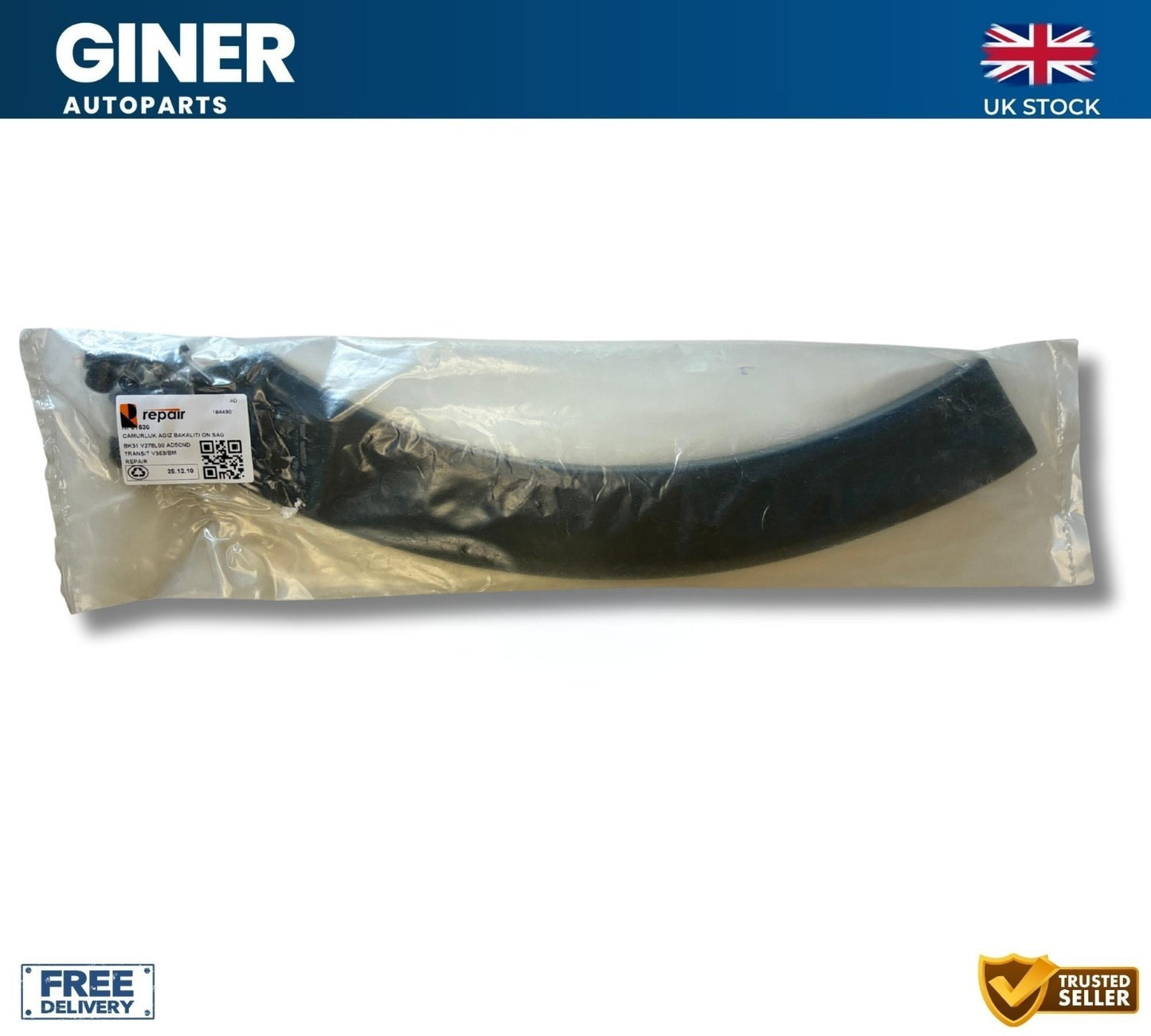 Front Right Wheel Arch Panel Moulding Trim For Ford Transit Mk8 1844901 2014+ON
