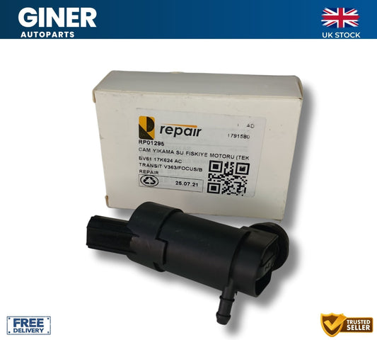 For Ford Transit MK8 2013-ON Windscreen Washer Pump 1708254 1791580 BV6117K624AA