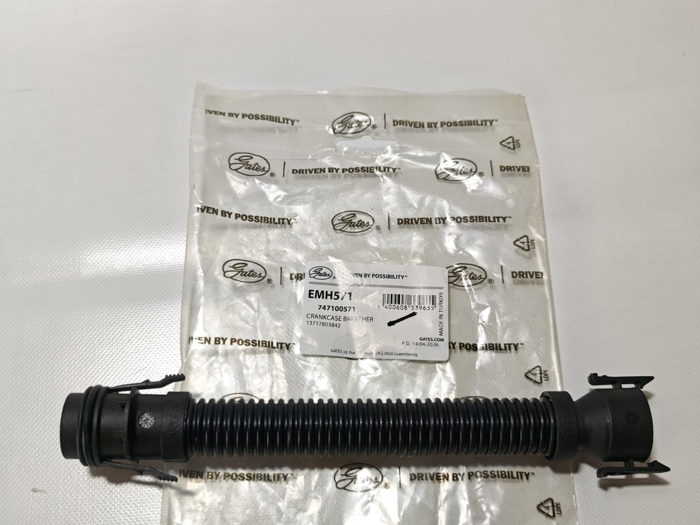Gates Crank Case Breather Pipe Hose For BMW 118D 2.0D 2006-2013 13717803842 New