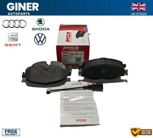 MGA Brake Pads Set Front 2K5698151 JZW698151AN 2K5698151A BP1505 For VW Group