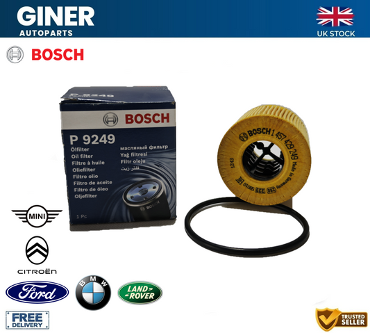 Bosch Oil Filter 1457429249 11427557012 11427622446 E149234 1109AH 1109AJ P9249