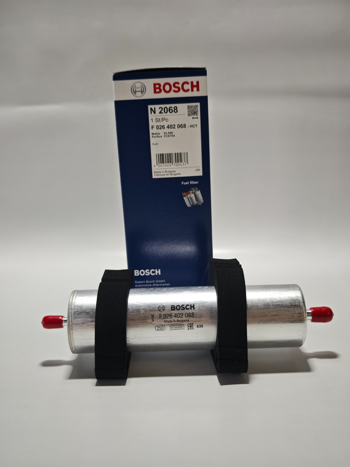 Bosch Fuel Filter F026402068 8K0127400 8K0127400A 8T0127401A 8K0127400C N2068