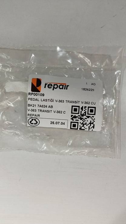 2x Brake Clutch Pedal Pads Pair For Ford Transit MK8 Courier Tourneo 1826229