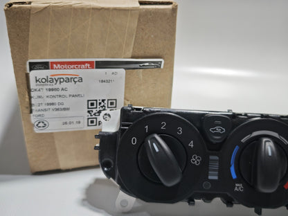 Genuine Ford Transit Mk8 Custom Heater Air Con Control Switch Panel 14- 1843211