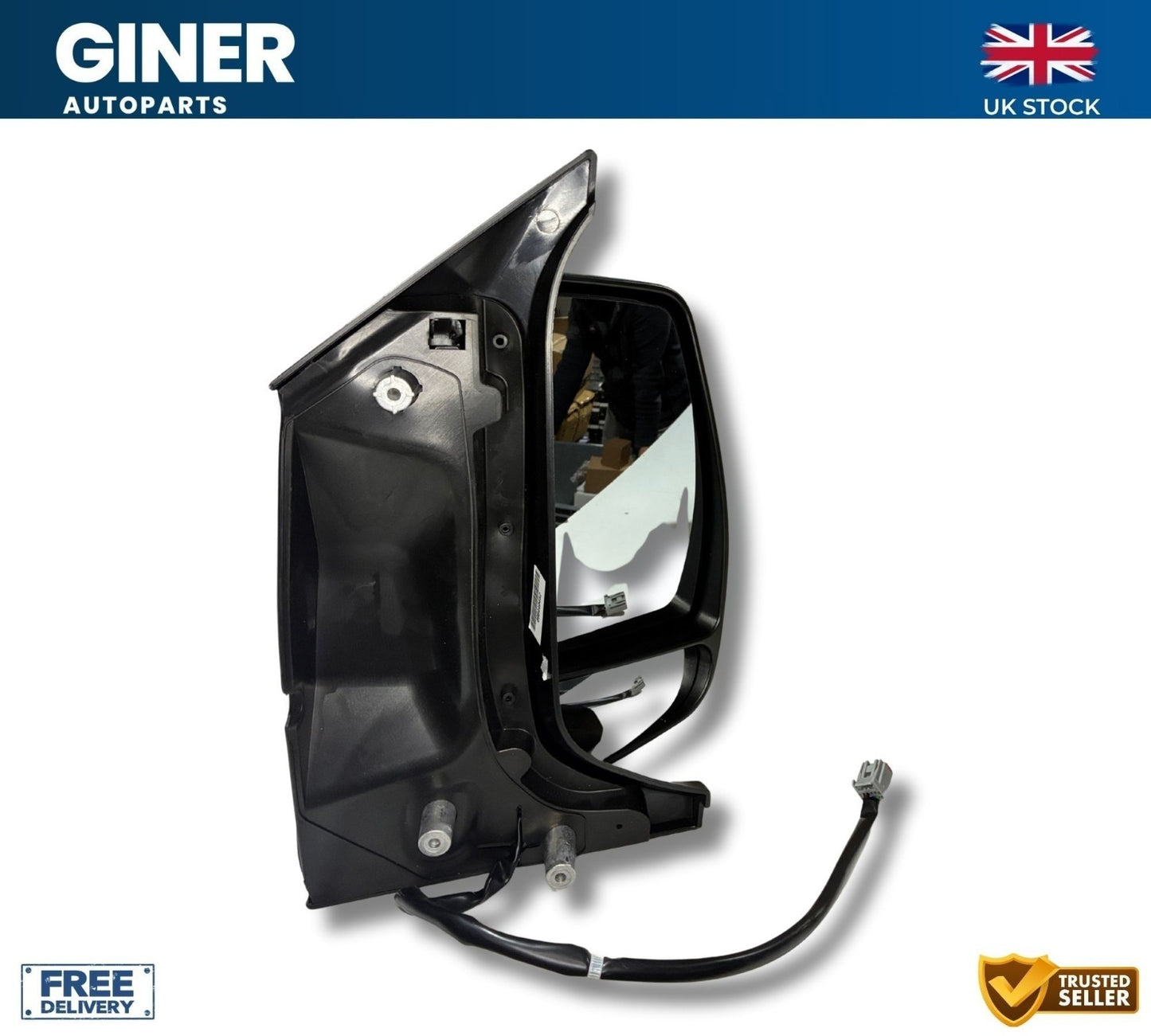 For Ford Transit Custom Tourneo Front Right RH Electric Door Wing Mirror 2013056