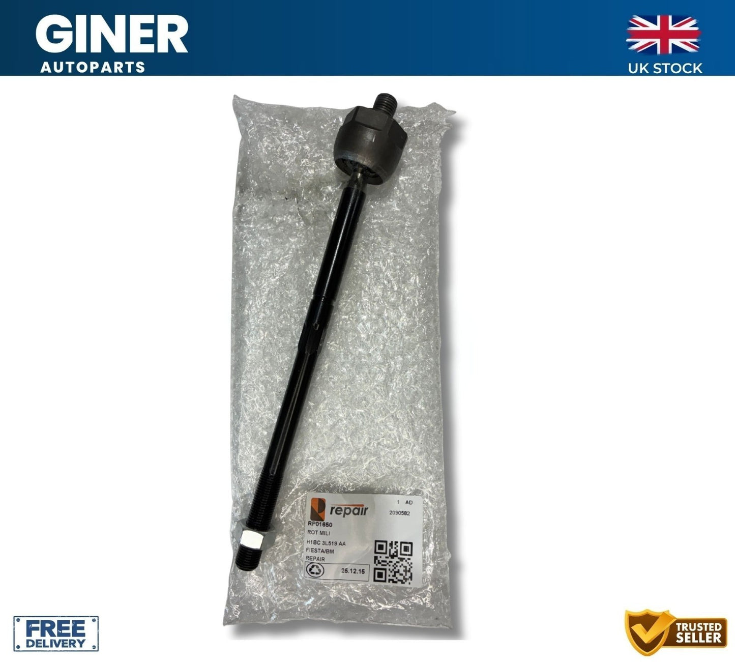 Inner Rack End For Ford Fiesta Mk7 1.0 2017 on Tie Rod Joint 2090582 New