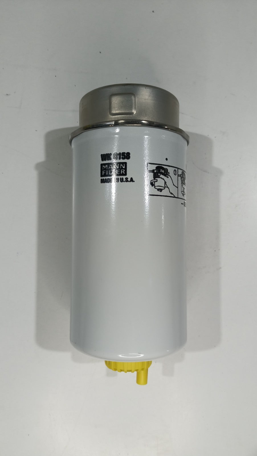 MANN Fuel Filter 196mm Height 88mm For Ford Transit 2.4 TDCi 2.2 TDCi WK815/8