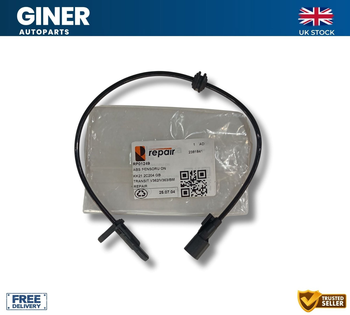 REPAIR SS21523-12B1 Sensor Wheel Speed Original New OE Replacement KK21-2C204-GB