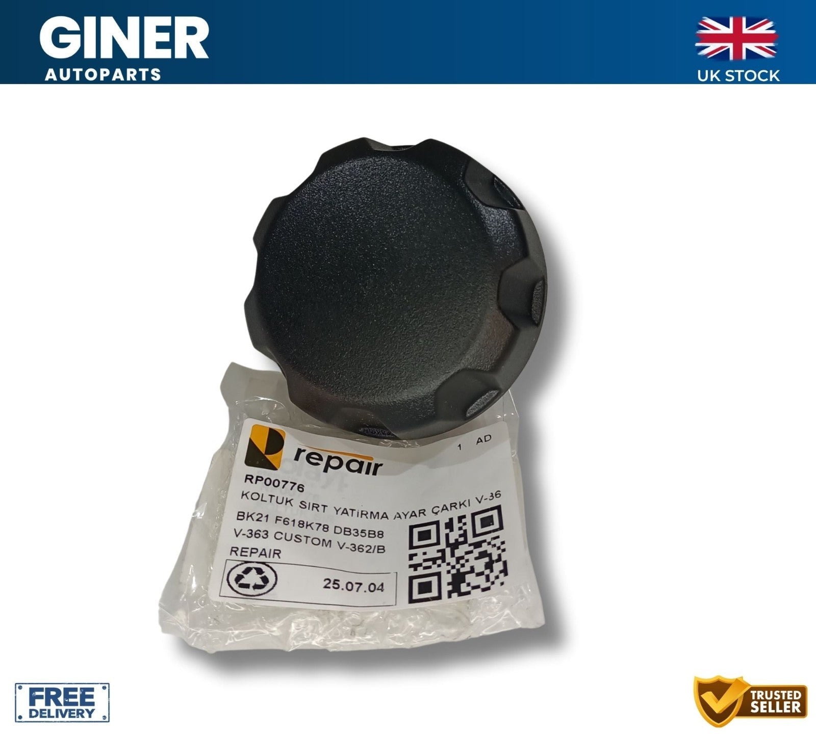 REPAIR Transit Reclining Mechanism Handwheel For Ford Transit TTG 1772872 NEW