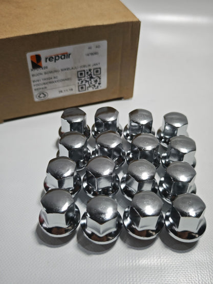16 X Ford Wheel Nuts Alloy Fiesta MK5 MK6 MK7 MK8 M12 X 1.5 19MM Genuine Quality